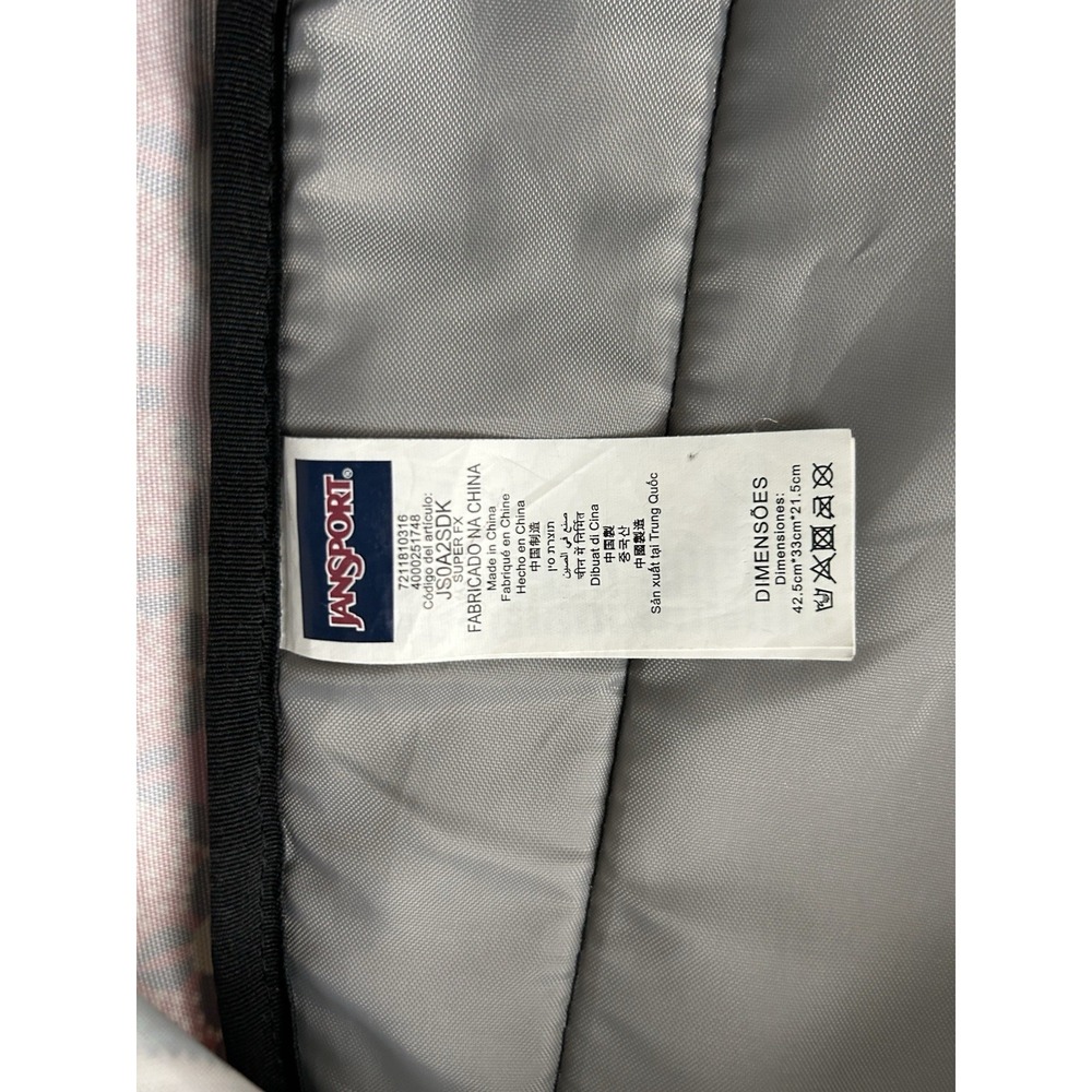 RARE JanSport x FARM Rio Porto Claro Mixed Floral Paisley Backpack‎ Bag School - Picture 8 of 8